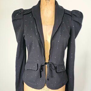 JUICY COUTURE Embellished Tailored Blazer Jacket – Work to Evening